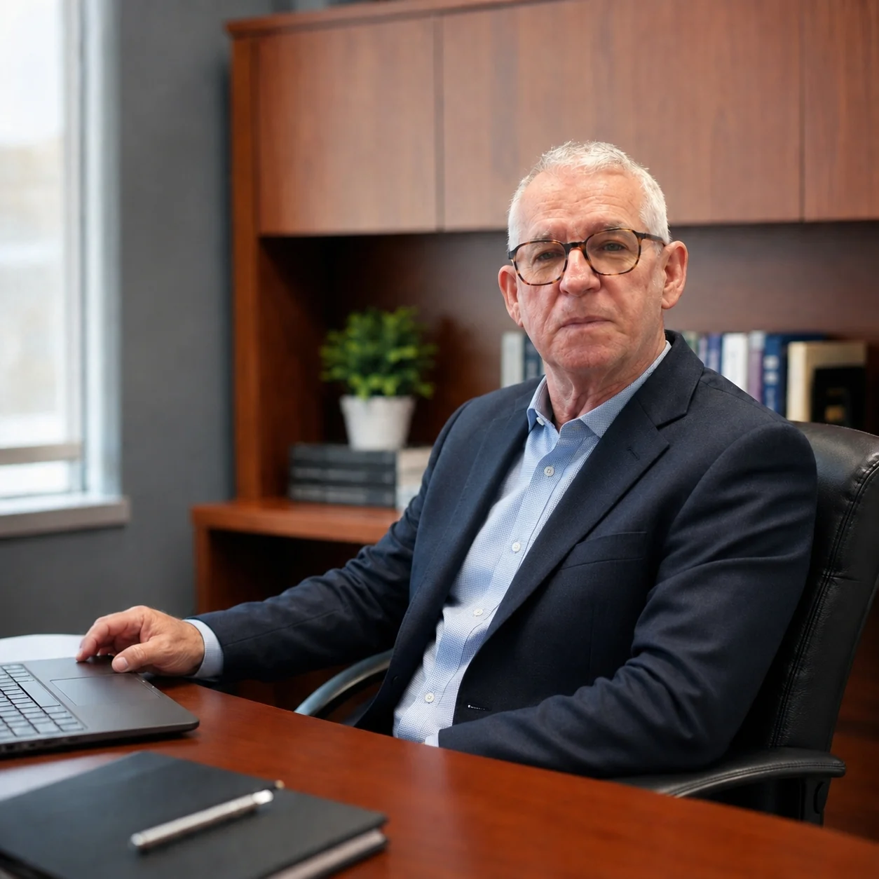 Christian Gauthier, maire de Saint-Adelme